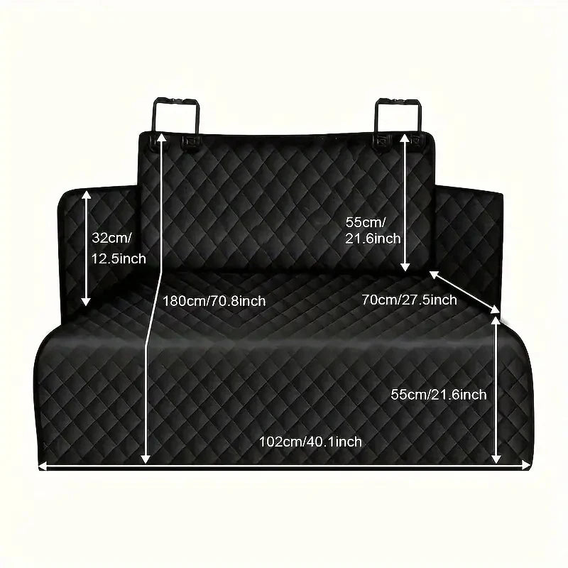 Waterproof Dog Seat Cover for Cars & SUVs Durable, Non-Slip, Scratch-Resistant Liner for Pet Travel Protection | DA'VINE LINE