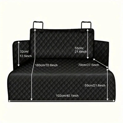 Waterproof Dog Seat Cover for Cars & SUVs Durable, Non-Slip, Scratch-Resistant Liner for Pet Travel Protection | DA'VINE LINE